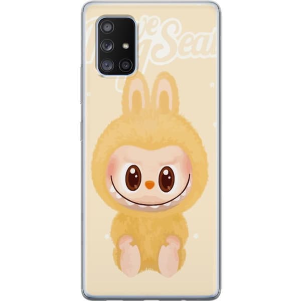 Samsung Galaxy A71 5G Gennemsigtig cover Pop mart labubu
