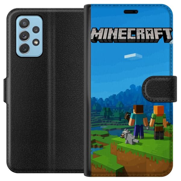 Samsung Galaxy A72 5G Tegnebogsetui Minecraft Key Art