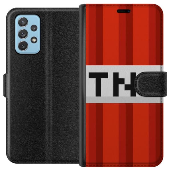 Samsung Galaxy A72 5G Plånboksfodral Minecraft TNT