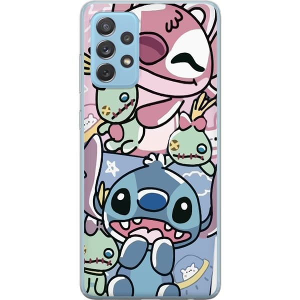 Samsung Galaxy A72 5G Genomskinligt Skal Stitch