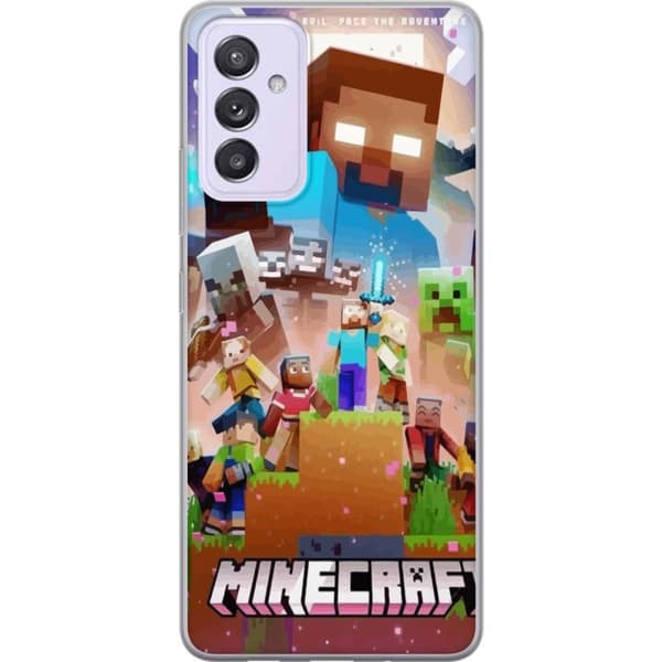 Samsung Galaxy A82 5G Gjennomsiktig deksel Minecraft