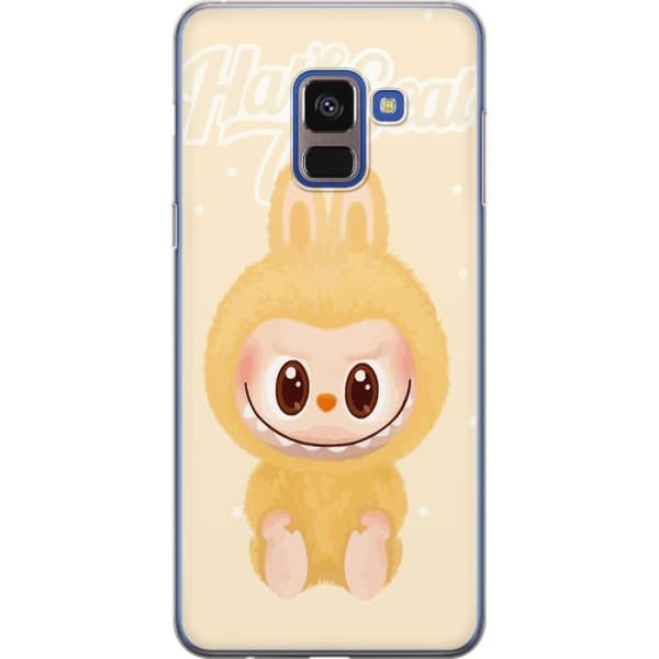 Samsung Galaxy A8 (2018) Läpinäkyvä kuori Pop mart labubu