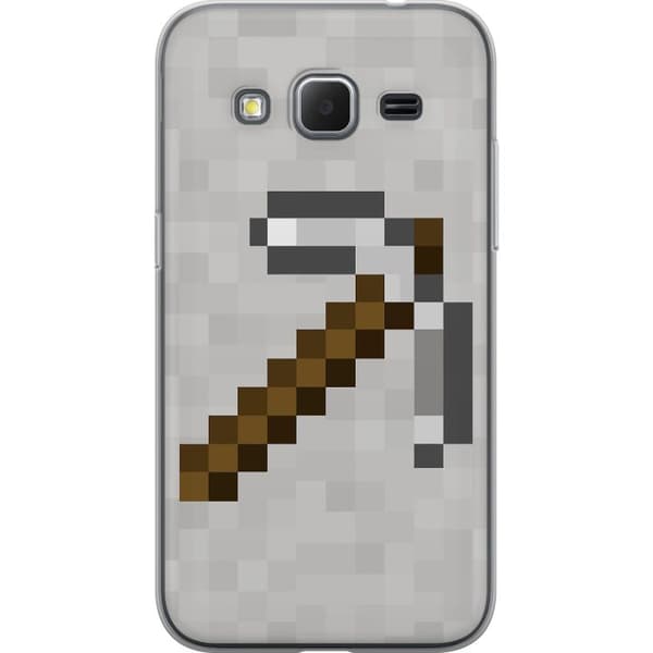 Samsung Galaxy Core Prime Gjennomsiktig deksel Minecraft Verktøy