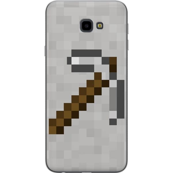 Samsung Galaxy J4+ Gjennomsiktig deksel Minecraft Verktøy