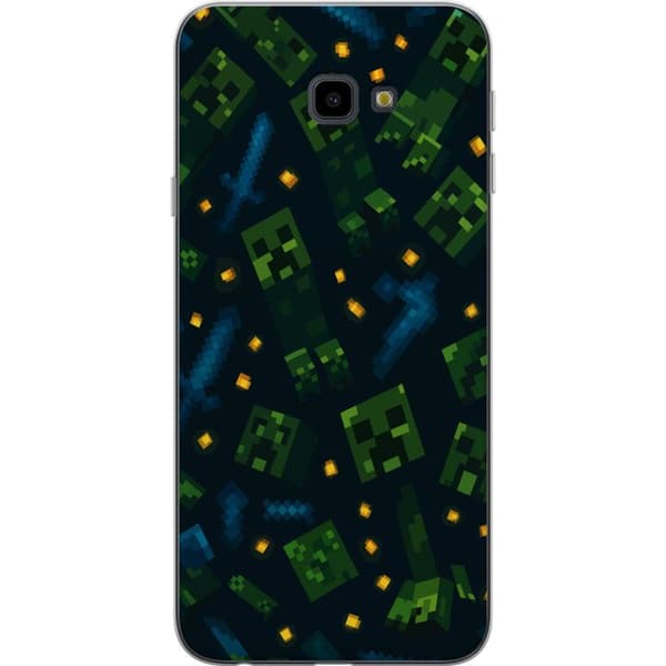 Samsung Galaxy J4+ Gjennomsiktig deksel Minecraft Dungeons Mob