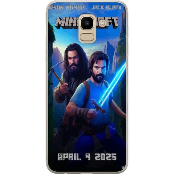 Samsung Galaxy J6 Gjennomsiktig deksel En Minecraft-film