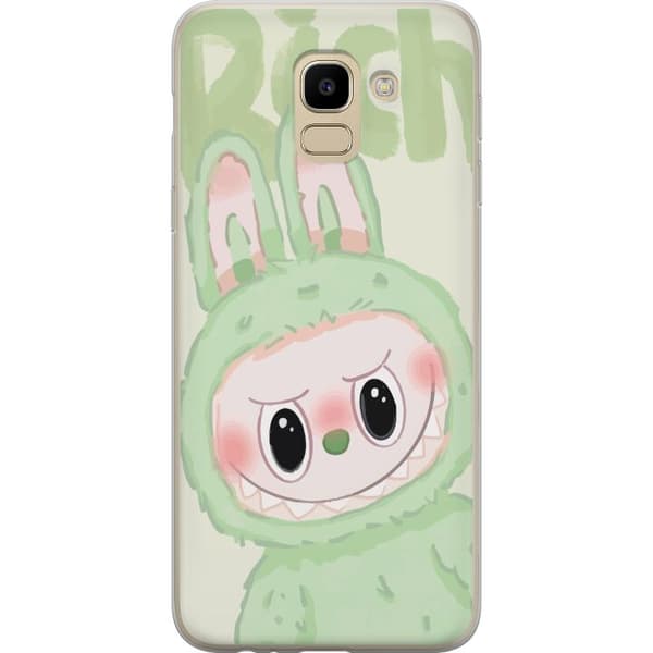 Samsung Galaxy J6 Gennemsigtig cover Pop mart labubu