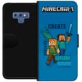 Miniatyrbillede 1 af 3: Samsung Galaxy Note9 Tegnebogsetui Minecraft Huler