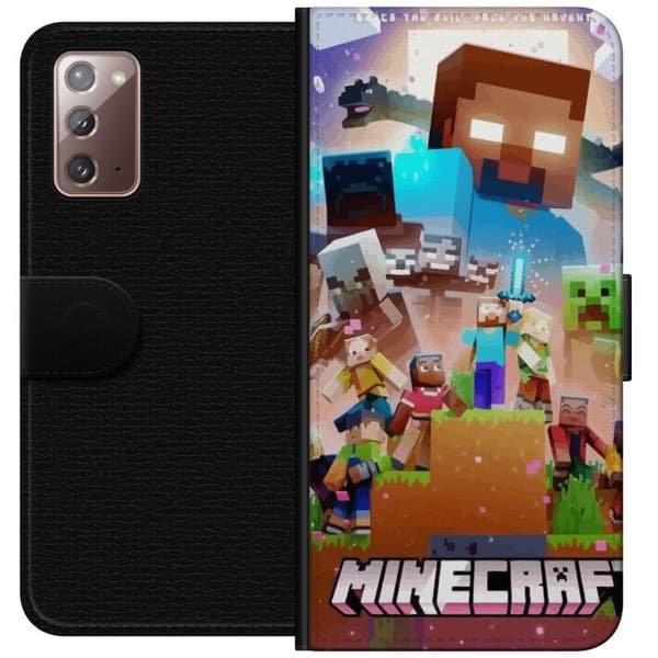 Samsung Galaxy Note20 Lommeboketui Minecraft