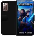 Miniatyrbillede 1 af 3: Samsung Galaxy Note20 Tegnebogsetui En Minecraft-film