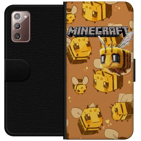 Samsung Galaxy Note20 Lommeboketui Minecraft Bi