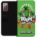 Pikkukuva 1 / 3: Samsung Galaxy Note20 Lompakkokotelo Minecraft Boom