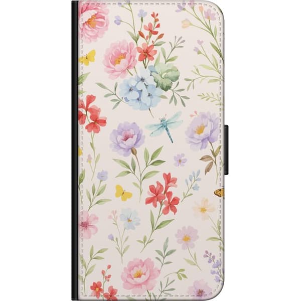 Sony Xperia 10 Lommeboketui Blomster