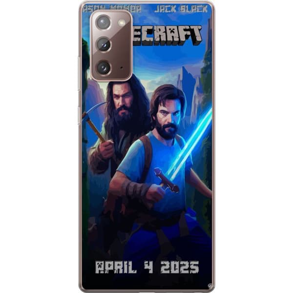 Samsung Galaxy Note20 Genomskinligt Skal A Minecraft Movie