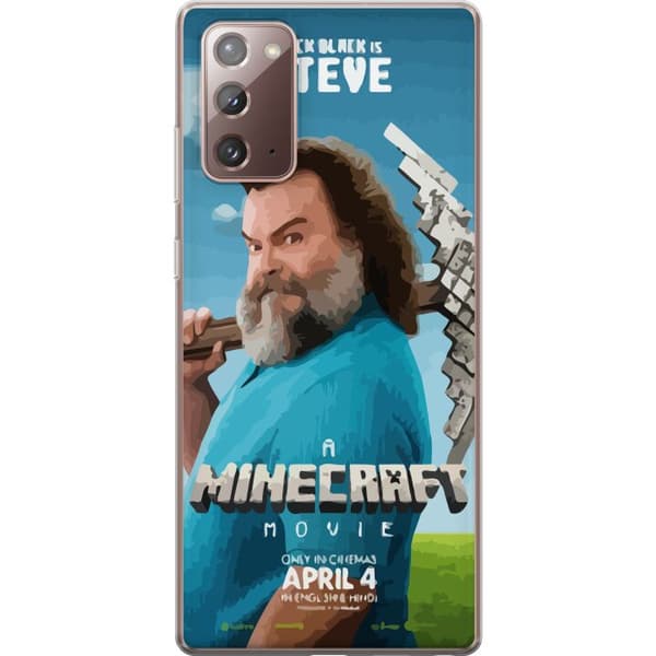 Samsung Galaxy Note20 Genomskinligt Skal A Minecraft Movie