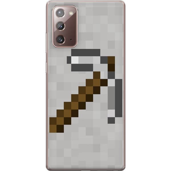Samsung Galaxy Note20 Gjennomsiktig deksel Minecraft Verktøy