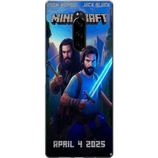 Sony Xperia 1 Gjennomsiktig deksel En Minecraft-film