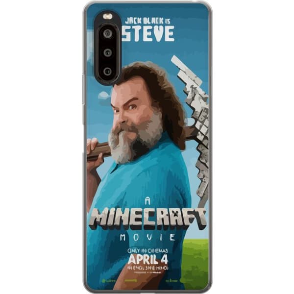 Sony Xperia 10 II Gennemsigtig cover En Minecraft-film