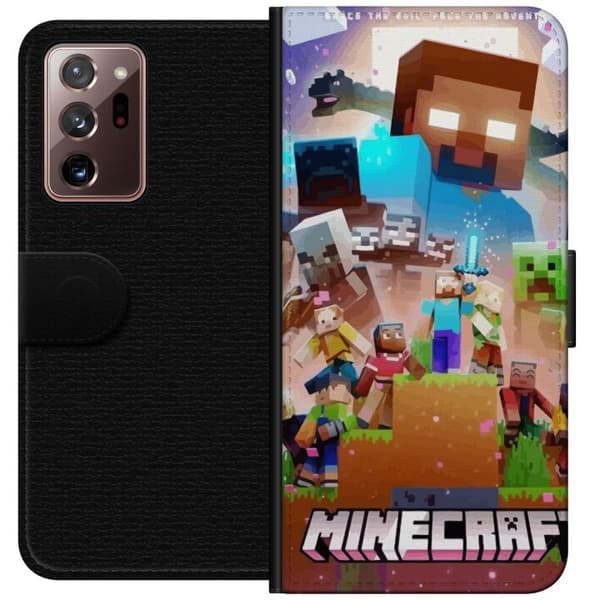 Samsung Galaxy Note20 Ultra Tegnebogsetui Minecraft