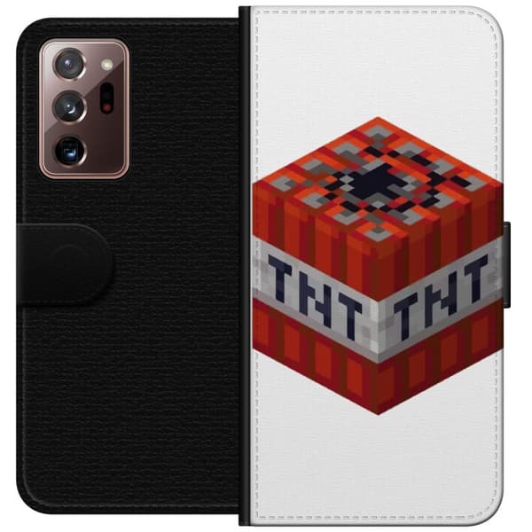 Samsung Galaxy Note20 Ultra Plånboksfodral Minecraft TNT