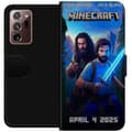 Miniatyrbillede 1 af 3: Samsung Galaxy Note20 Ultra Tegnebogsetui En Minecraft-film