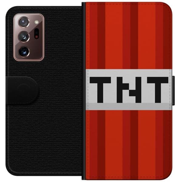 Samsung Galaxy Note20 Ultra Tegnebogsetui Minecraft TNT
