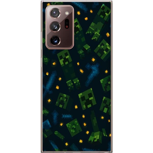 Samsung Galaxy Note20 Ultra Gennemsigtig cover Minecraft Dungeons Mob