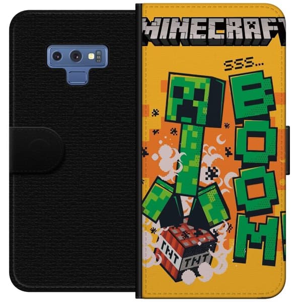 Samsung Galaxy Note9 Tegnebogsetui Minecraft Boom