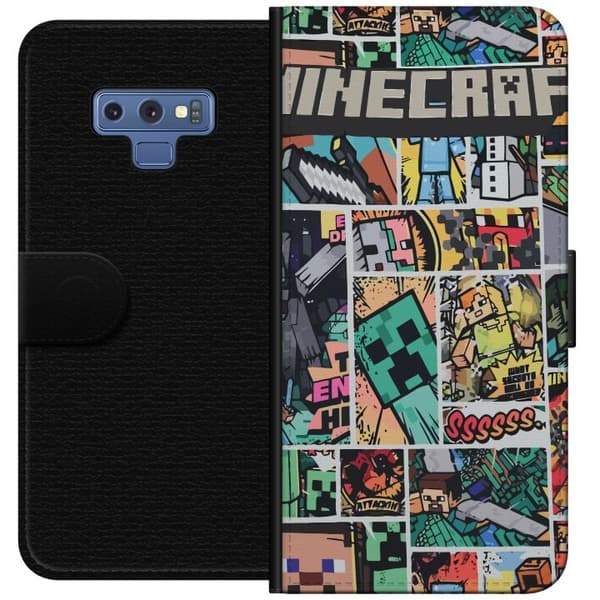 Samsung Galaxy Note9 Plånboksfodral Minecraft Art