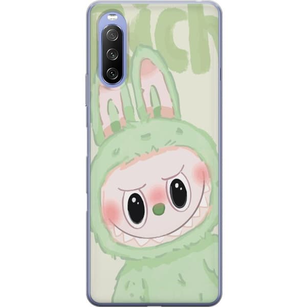 Sony Xperia 10 III Gennemsigtig cover Pop mart labubu