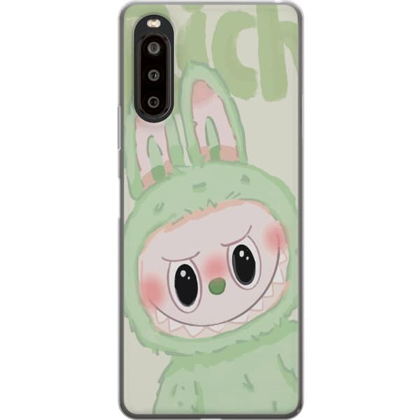 Sony Xperia 10 II Gjennomsiktig deksel Pop mart labubu