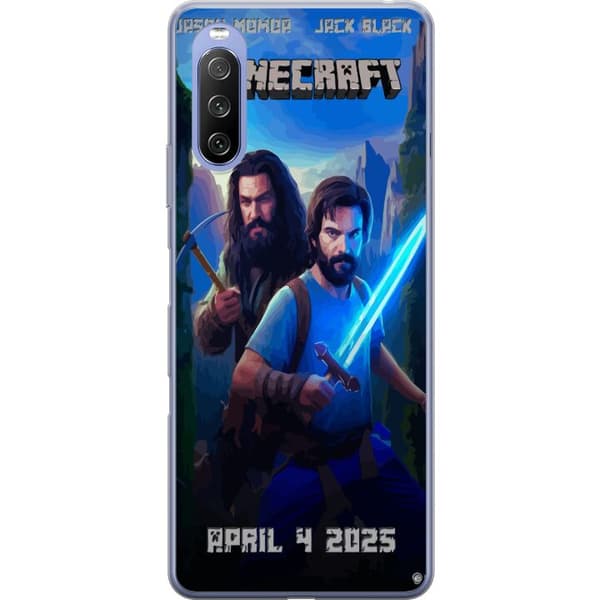 Sony Xperia 10 III Lite Gjennomsiktig deksel En Minecraft-film