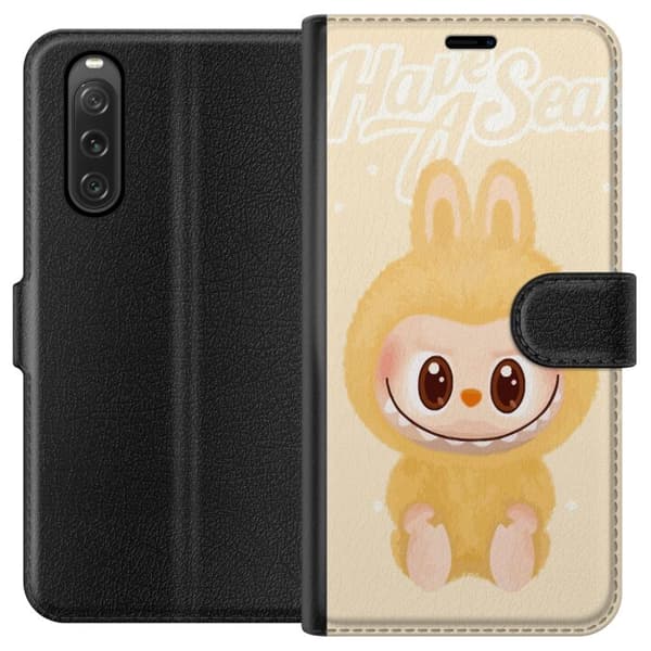 Sony Xperia 10 V Lommeboketui Pop mart labubu