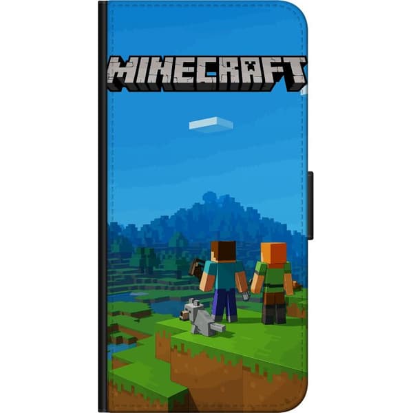 Sony Xperia 10 Plus Lompakkokotelo Minecraft Key Art