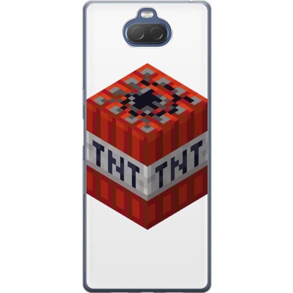 Sony Xperia 10 Plus Gjennomsiktig deksel Minecraft TNT