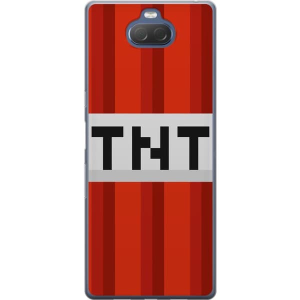 Sony Xperia 10 Plus Gjennomsiktig deksel Minecraft TNT