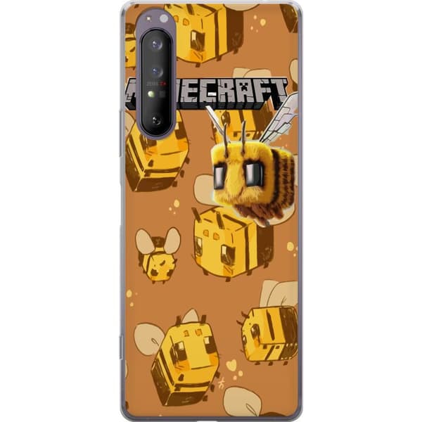 Sony Xperia 1 II Läpinäkyvä kuori Minecraft Bi