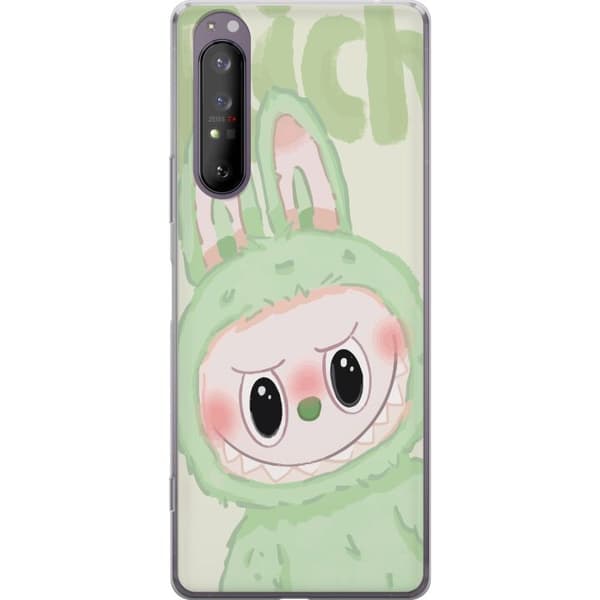 Sony Xperia 1 II Läpinäkyvä kuori Pop mart labubu
