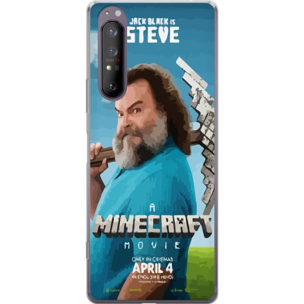 Sony Xperia 1 II Genomskinligt Skal A Minecraft Movie