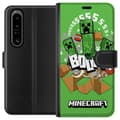 Miniatyrbilde 1 av 3: Sony Xperia 1 IV Lommeboketui Minecraft Boom