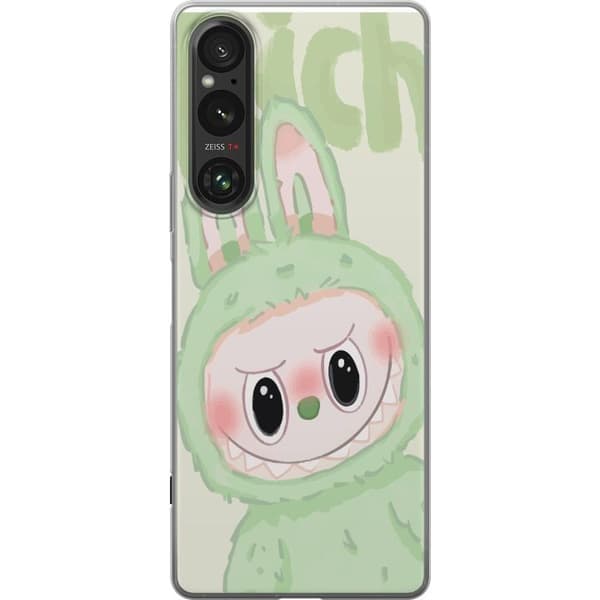 Sony Xperia 1 V Läpinäkyvä kuori Pop mart labubu