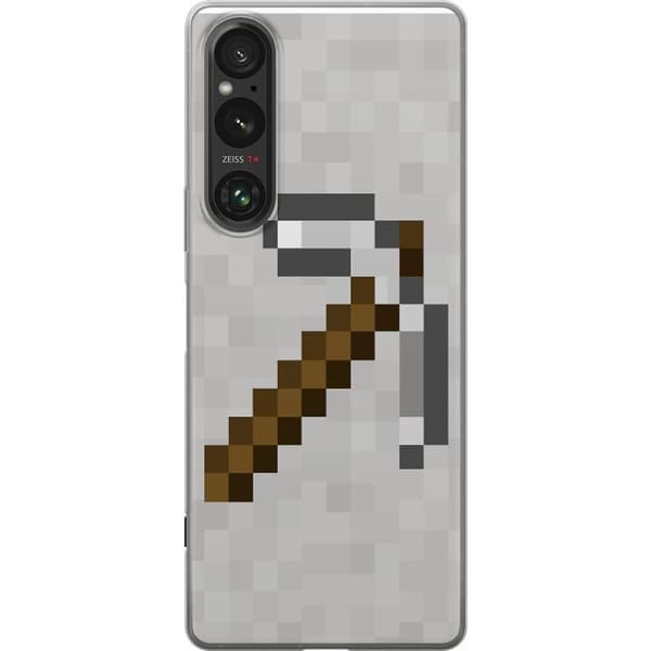 Sony Xperia 1 V Gjennomsiktig deksel Minecraft Verktøy