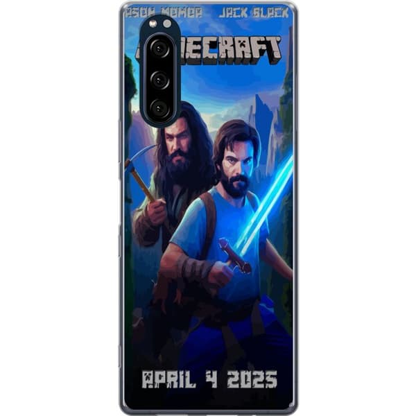 Sony Xperia 5 Gennemsigtig cover En Minecraft-film
