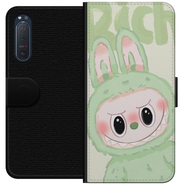 Sony Xperia 5 II Tegnebogsetui Pop mart labubu