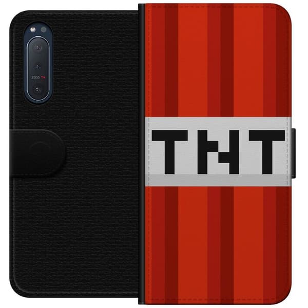 Sony Xperia 5 II Tegnebogsetui Minecraft TNT