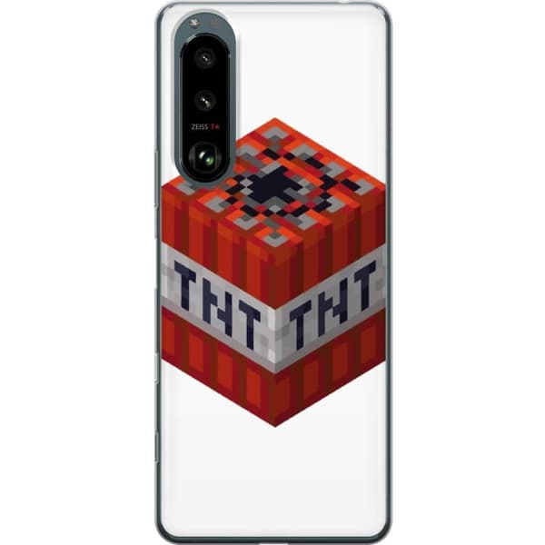 Sony Xperia 5 III Läpinäkyvä kuori Minecraft TNT