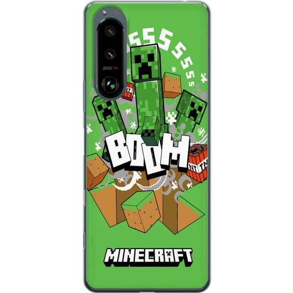 Sony Xperia 5 III Gjennomsiktig deksel Minecraft Boom