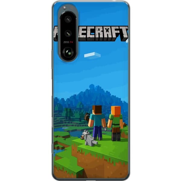 Sony Xperia 5 III Gennemsigtig cover Minecraft Key Art