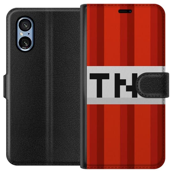 Sony Xperia 5 V Lommeboketui Minecraft TNT