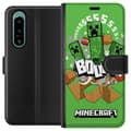 Miniatyrbillede 1 af 3: Sony Xperia 5 IV Tegnebogsetui Minecraft Boom